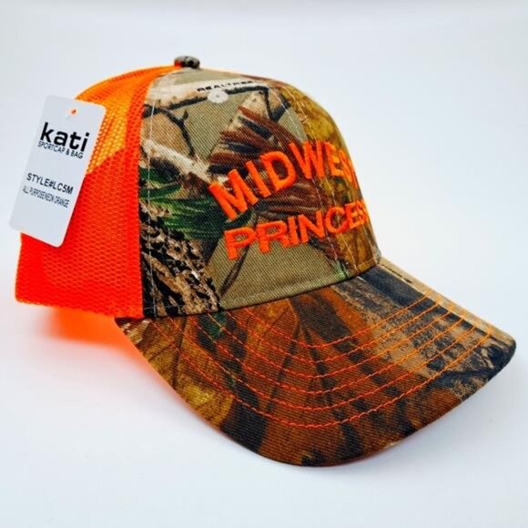 Pop Singer Maximalism Chappell Roan Midwest Princess Hat Cap Mesh Trucker Camo main image 4
